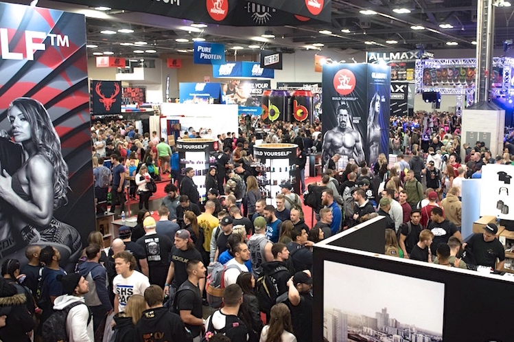 The Arnold Sports Festival exhibition floor
