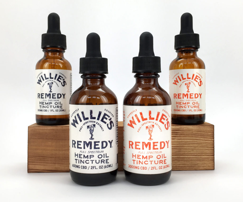 Willie’s Remedy CBD Tinctures-CBD products-CBDToday