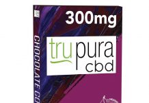trupura Black CherryMilk Chocolate Bar Trupura-Chocolate black cherry-cbd products-CBDToday