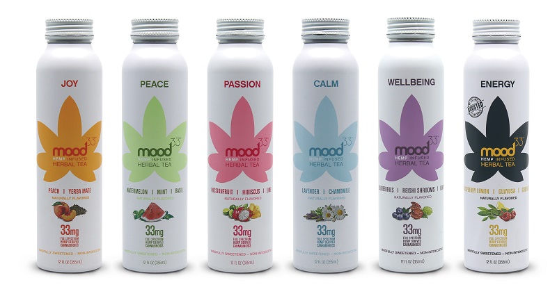 Mood33-Hemp Infused Herbal Tea Variety Pack-CBD products-CBDToday