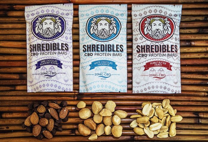 Shredibles CBD Protein Bars-packaged-CBD products-CBDToday