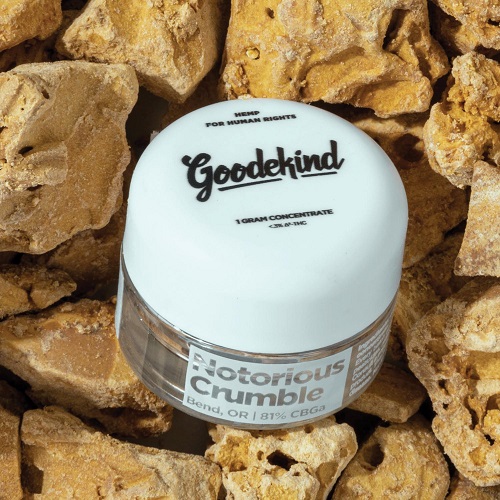 Goodekind Notorious Crumble-CBD products Gift Guide-CBDToday