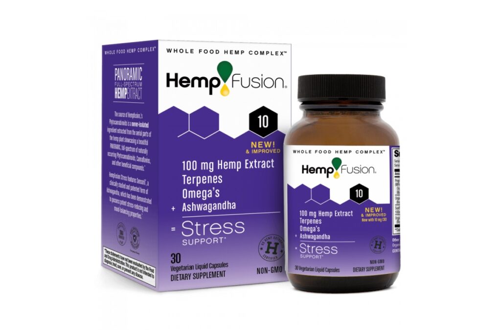 HempFusion CBD Stress Capsules-CBD products-CBDToday