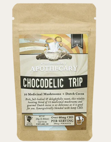 The Brother’s Apothecary Chocodelic Trip CBD-Infused Hot Chocolate-CBD products-CBDToday