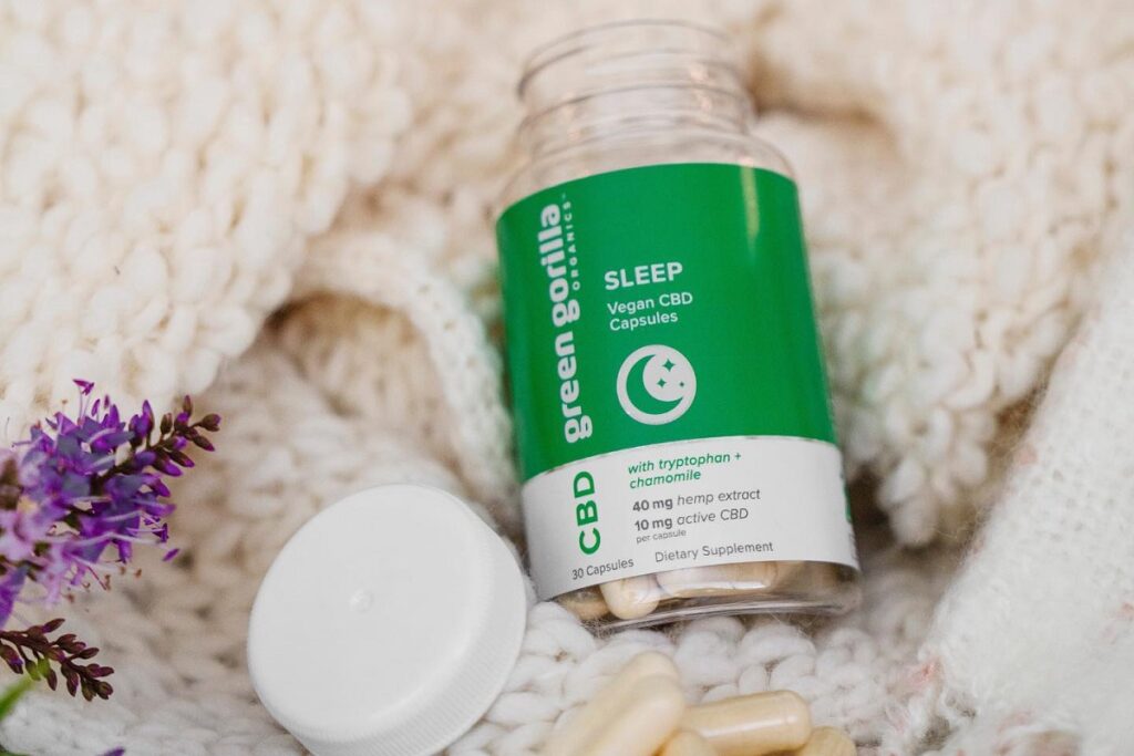 Green Gorilla Vegan CBD Capsules-CBD products-CBDToday