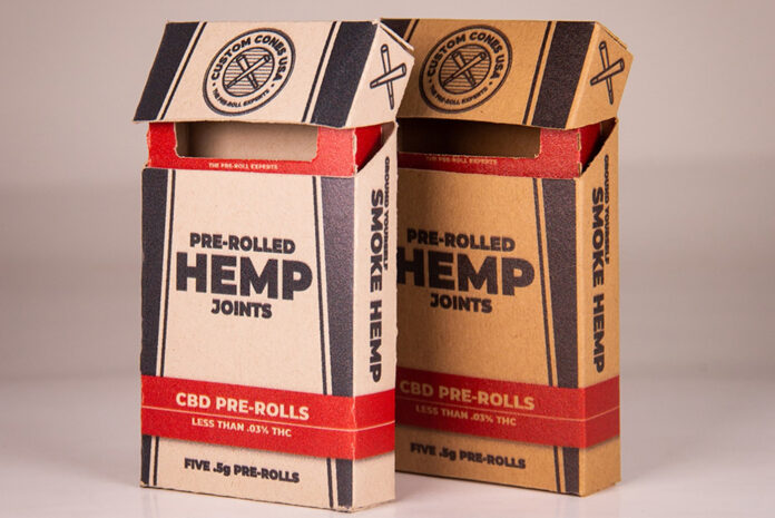 Branded CBD pre-roll boxes Custom Cones CBD Today mg Magazine