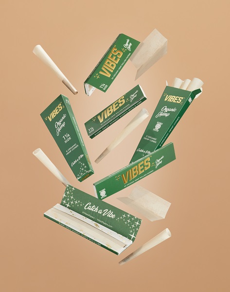 Greenlane Announces Launch of VIBES Organic Hemp Rolling Papers and Cones-press release-CBDToday