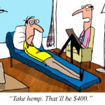 Jerry King’s Hemp Cartoon | May 2021 Take hemp Jerry King's hemp cartoon May 2021 CBD Today