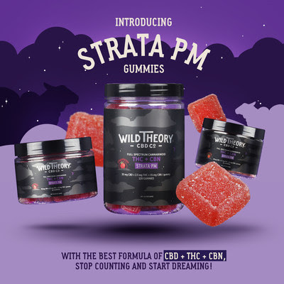 Wild Theory CBD Co. releases new CBD + CBN + THC gummies for powerful sleep support.