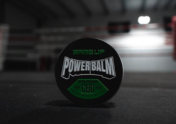 GAME UP power balm container